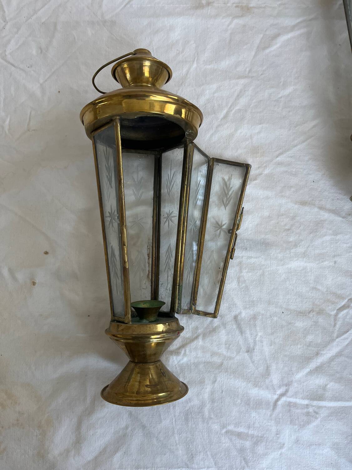 Set of 3 lantern candle holders