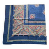 Nappe Ribeauvillé Vintage Assam Bleue 165 x 169 cm