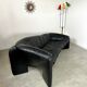 Old leather sofa design Strassle Collection of the 80