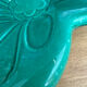 large hollow ceramic bowl in emerald green, CAB Bordeaux
