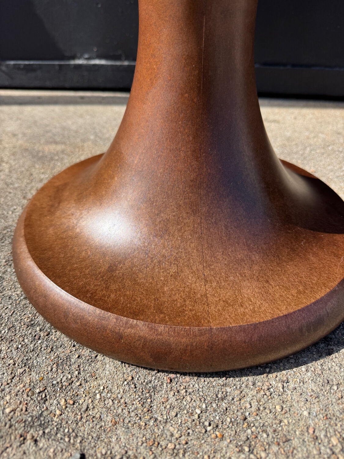 Brown stool Emsa Germany 1970s