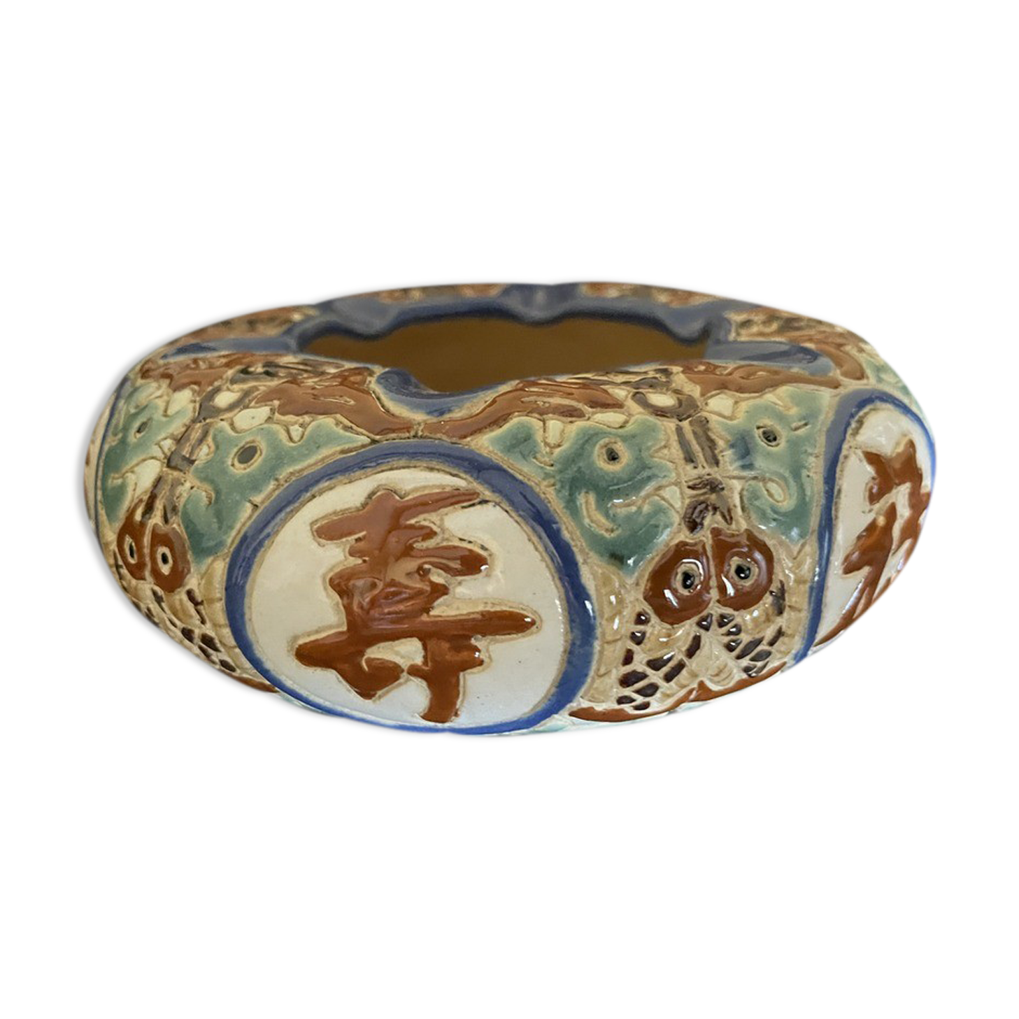 Asian porcelain ashtray