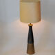 Coneshaped Italian metal and brass floorlamp 1960s