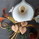 set Wall lamps Decor floral italy 36cm Paterno Franco