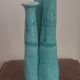 "Organ" triple soliflore vase in artisanal ceramic