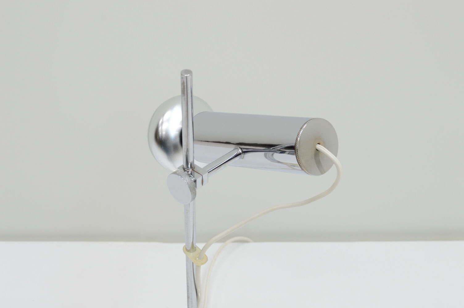 Chrome spot desk lamp, Europe 1970s.