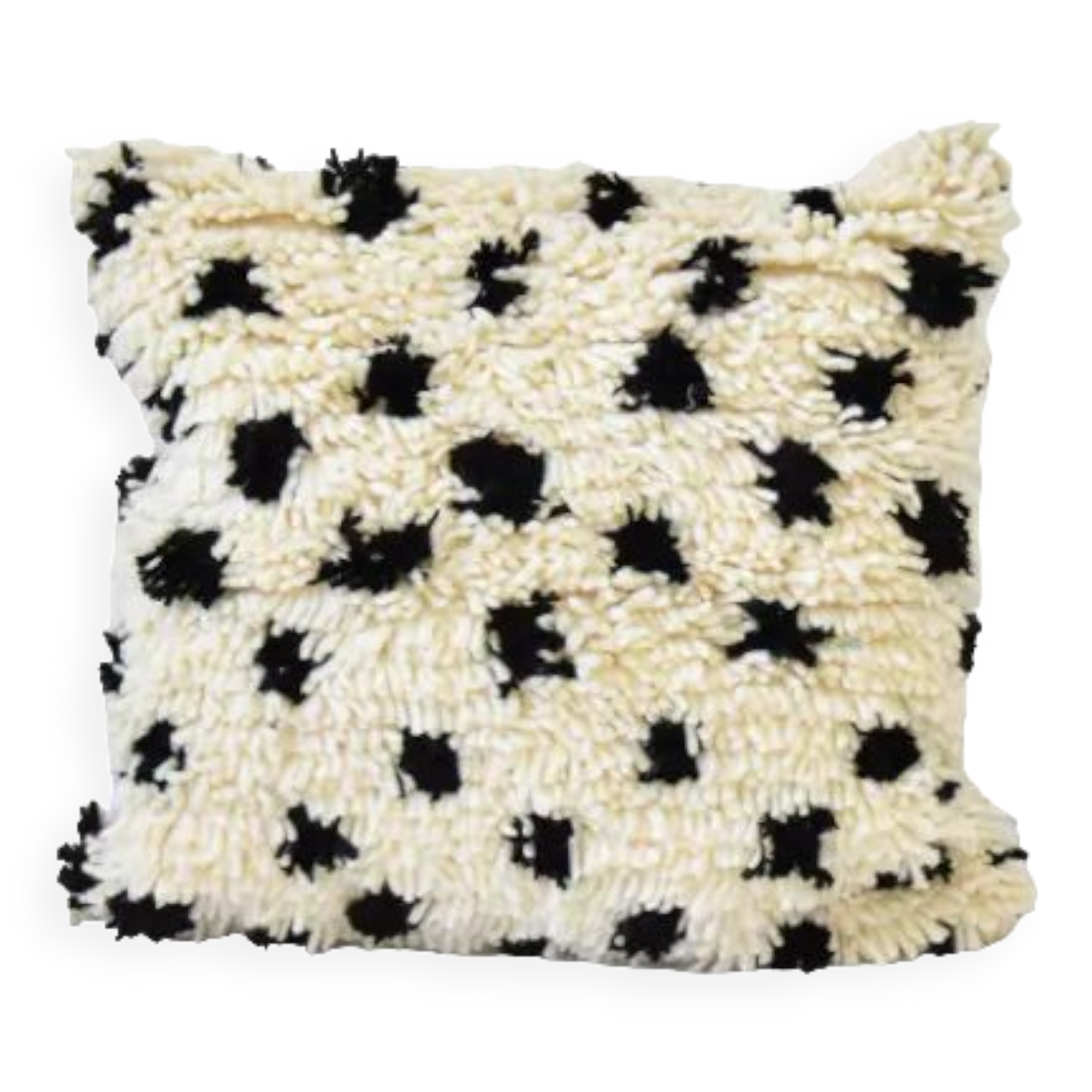 Moroccan polka dot carpet pillow 45x45cm