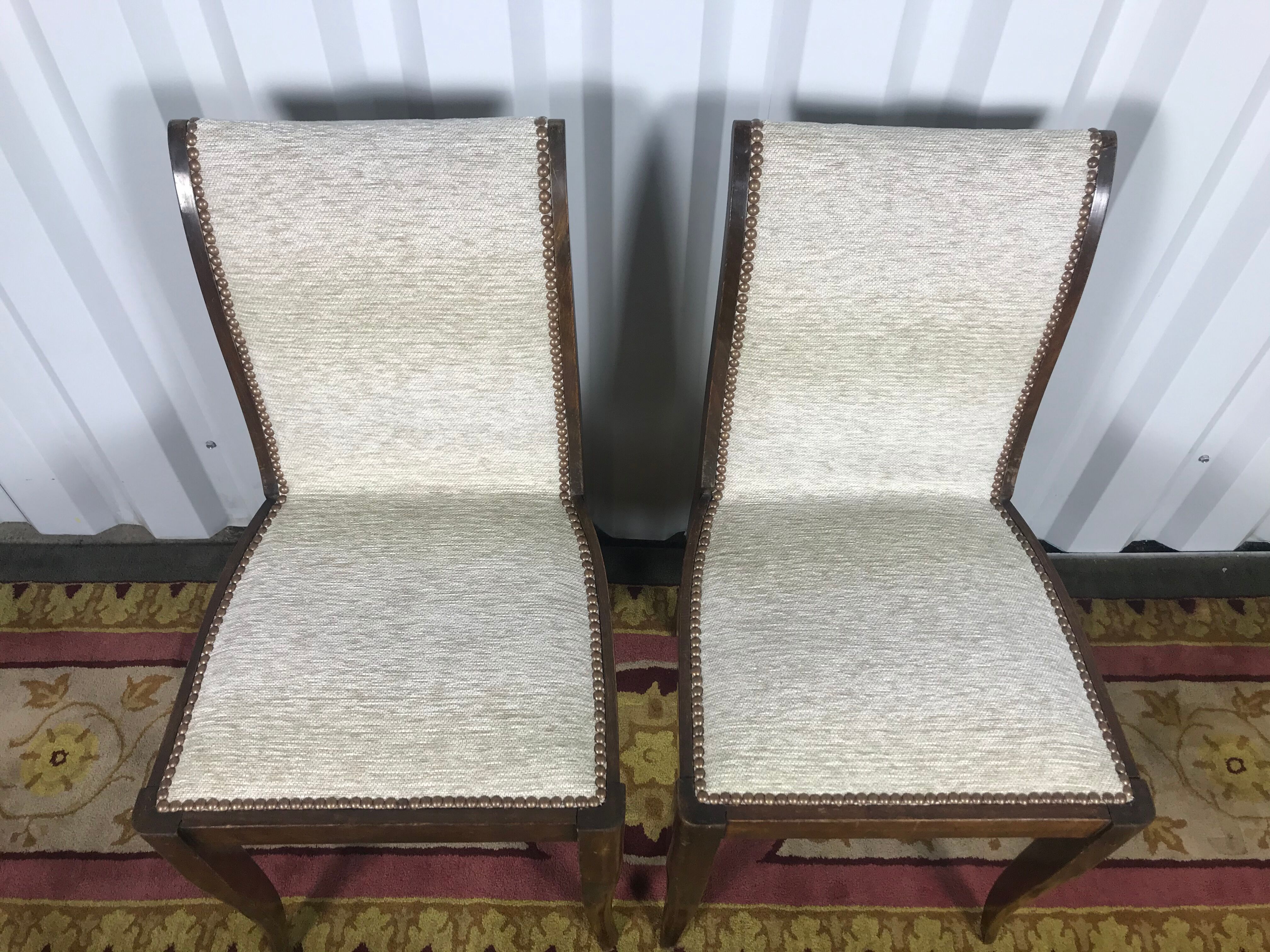Pair of Art Deco era chairs