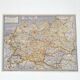 Map Germany and Europe 40s