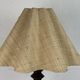 French wood turned table lamp in the style of Charles Dudouyt, 1950s
