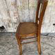 Vintage Luterma Bistro Chair Wood Thermoformed Seat #D801