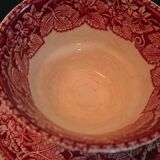 Tea cup and English earthenware saucer