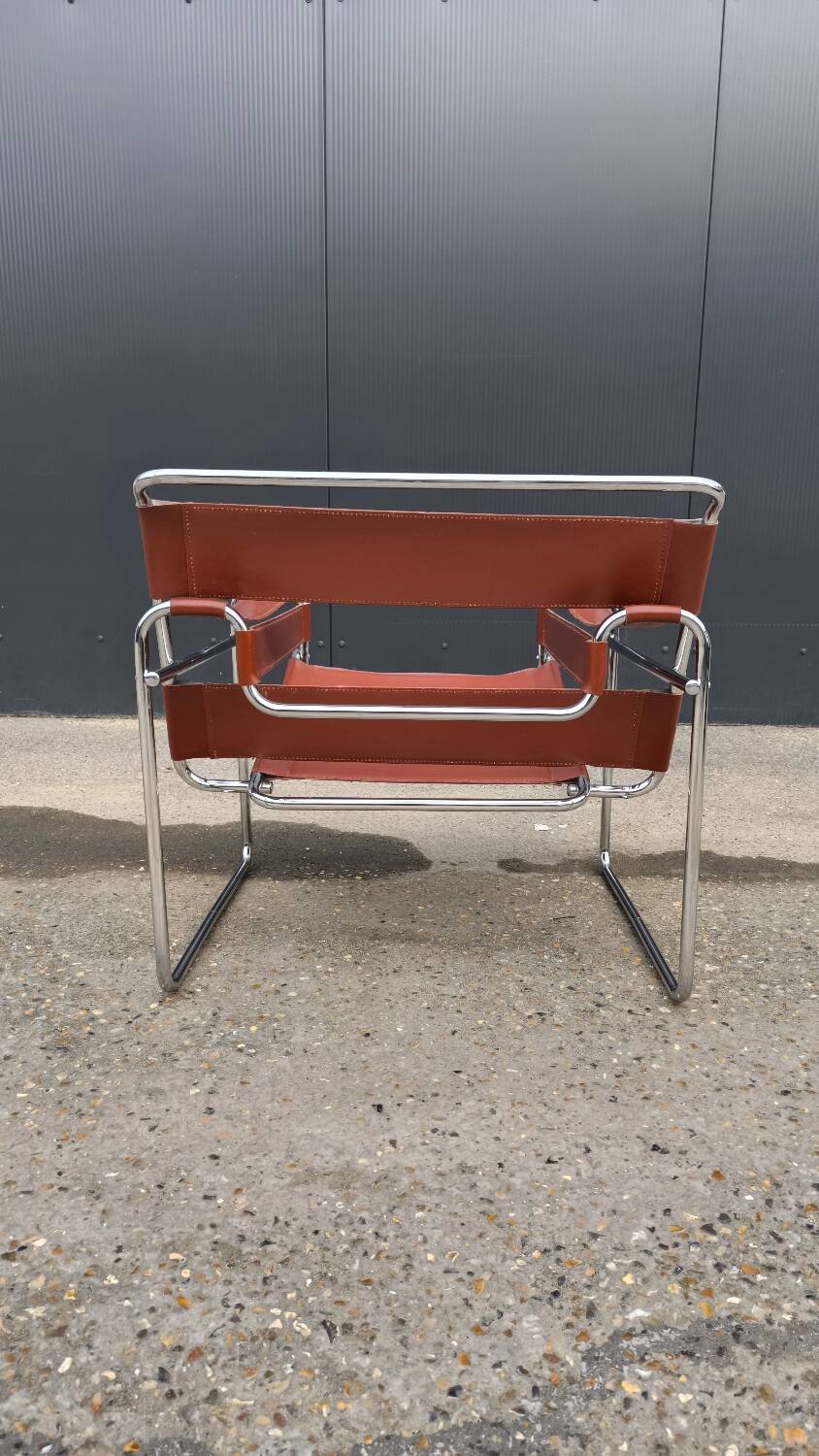 Fauteuil wassily B3 vintage par Marcel breuer