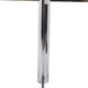 Roche Bobois Marble and chromed metal table. Circa 1970