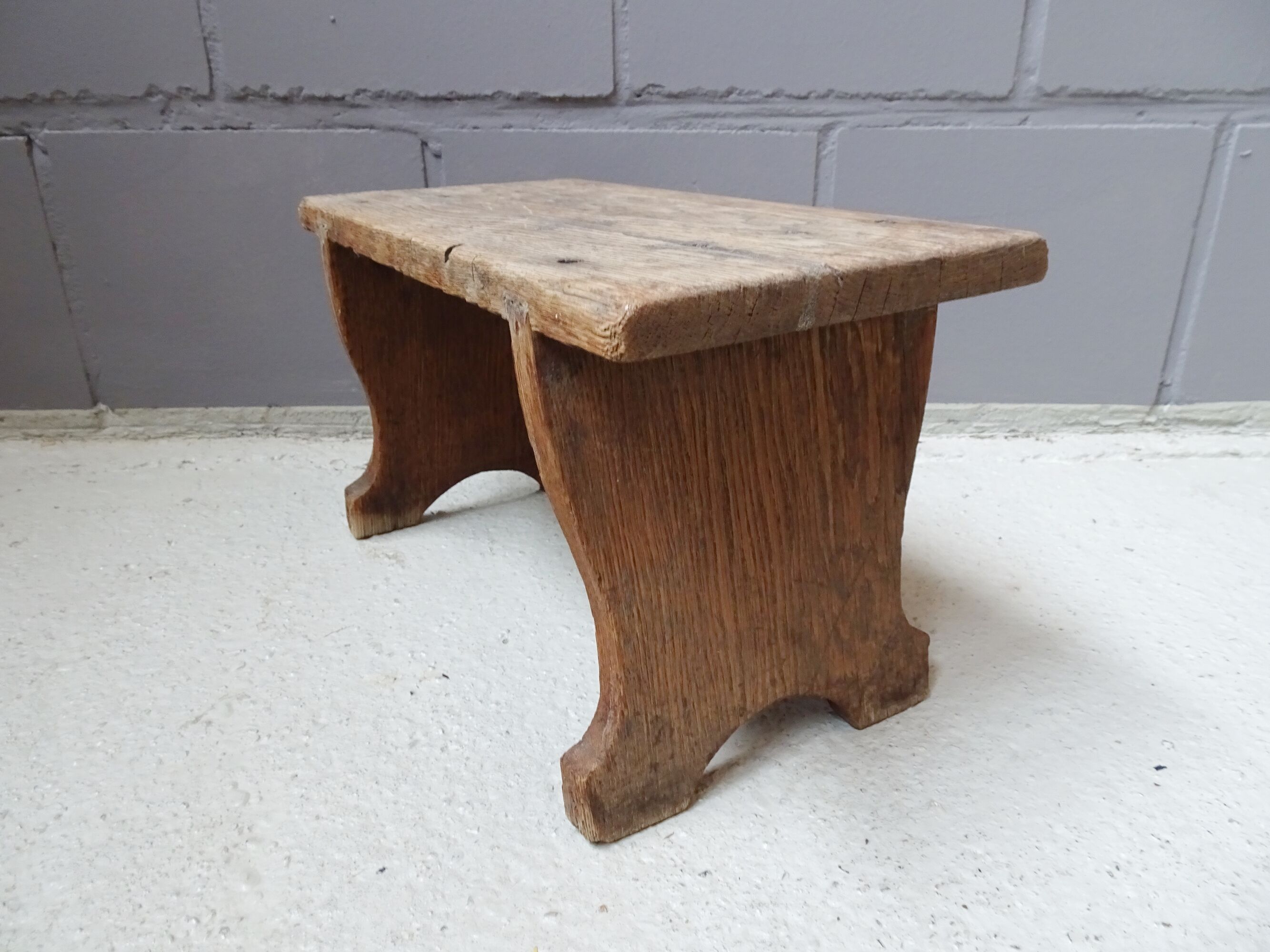 Oak stool
