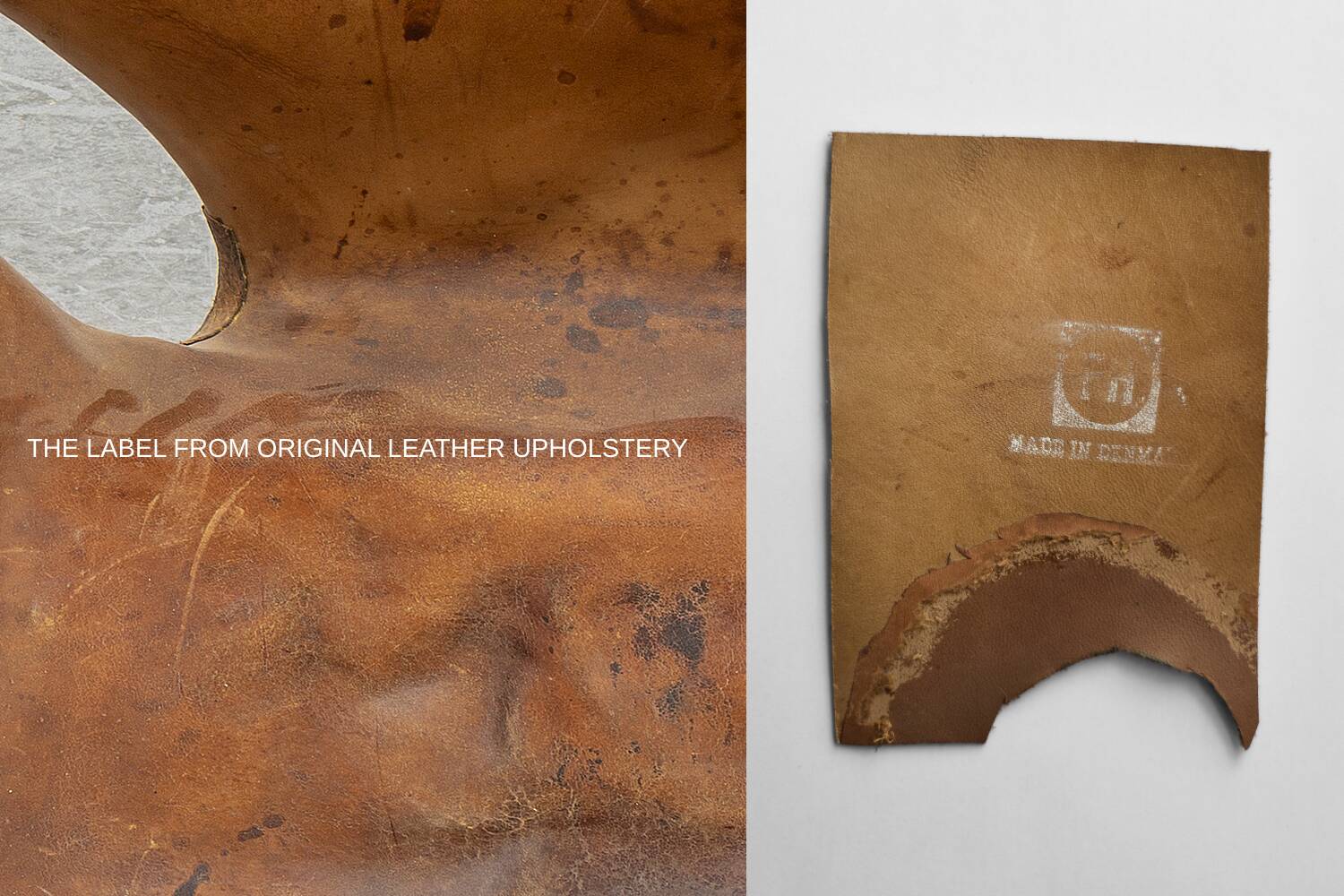 Vintage Mid-Century Modern Danish Brown Leather Swan Chair by Arne Jacobsen