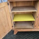 Buffet René Gabriel en hêtre et cp hêtre d’époque reconstruction