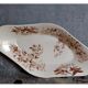Set of four raviers in old French earthenware