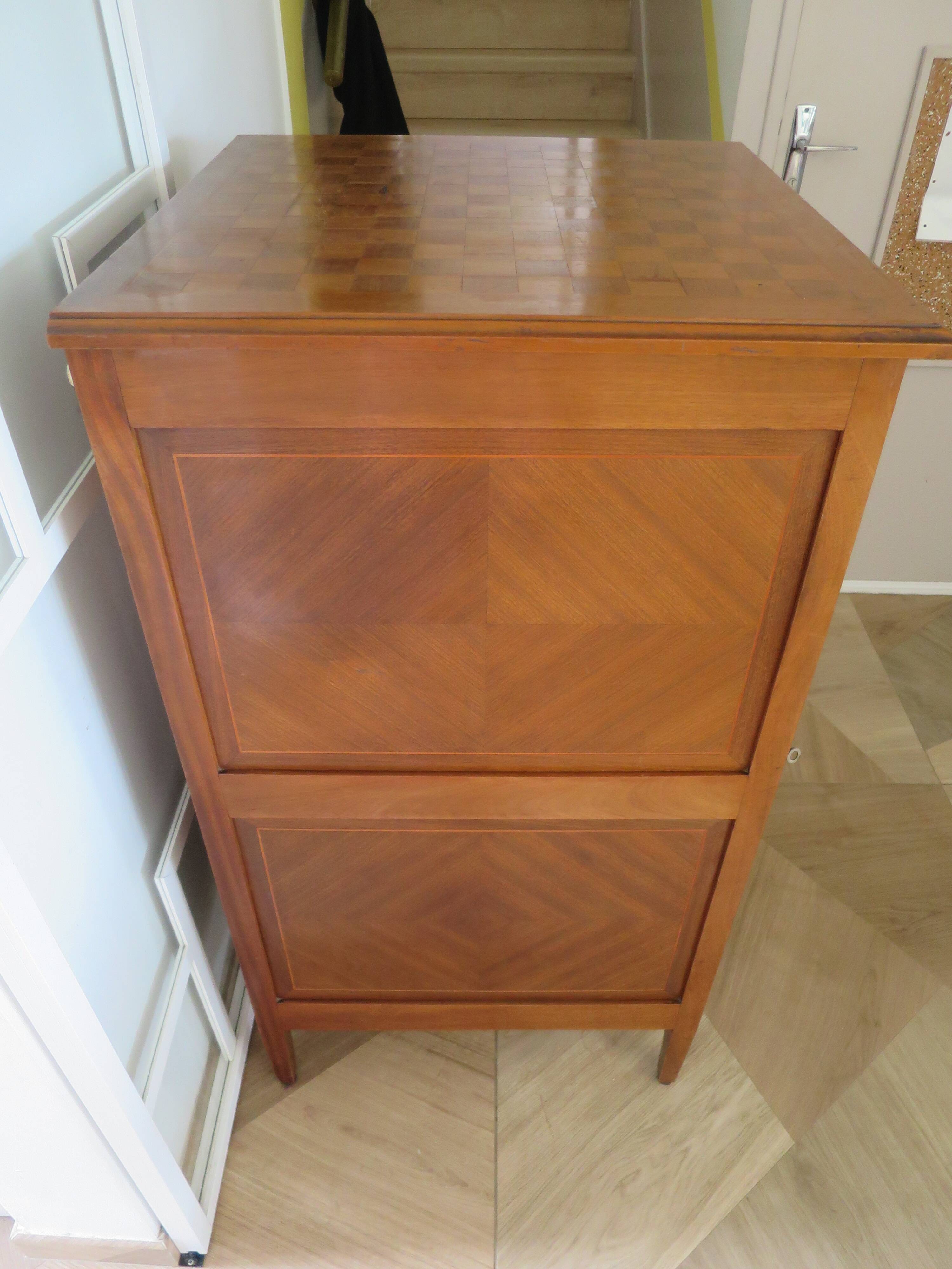Buffet, bonnetière style Directoire
