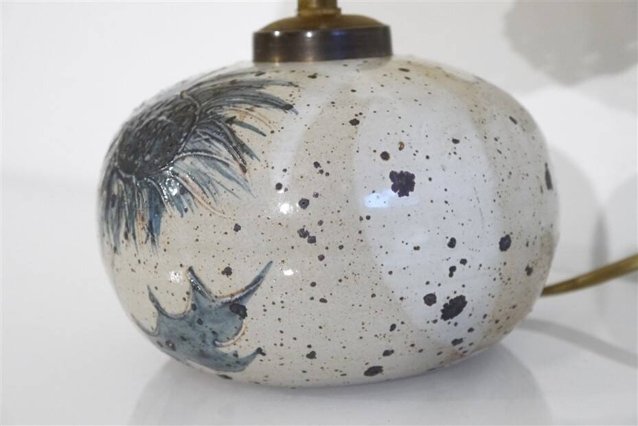 Sandstone ball lamp 1950