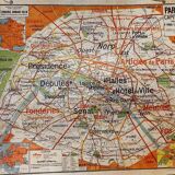 Map vidal lablache Paris