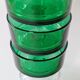 Lot de 6 coupes Luminarc vintage de couleur verte