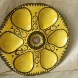 Assiete a huitre en faience hb quimper