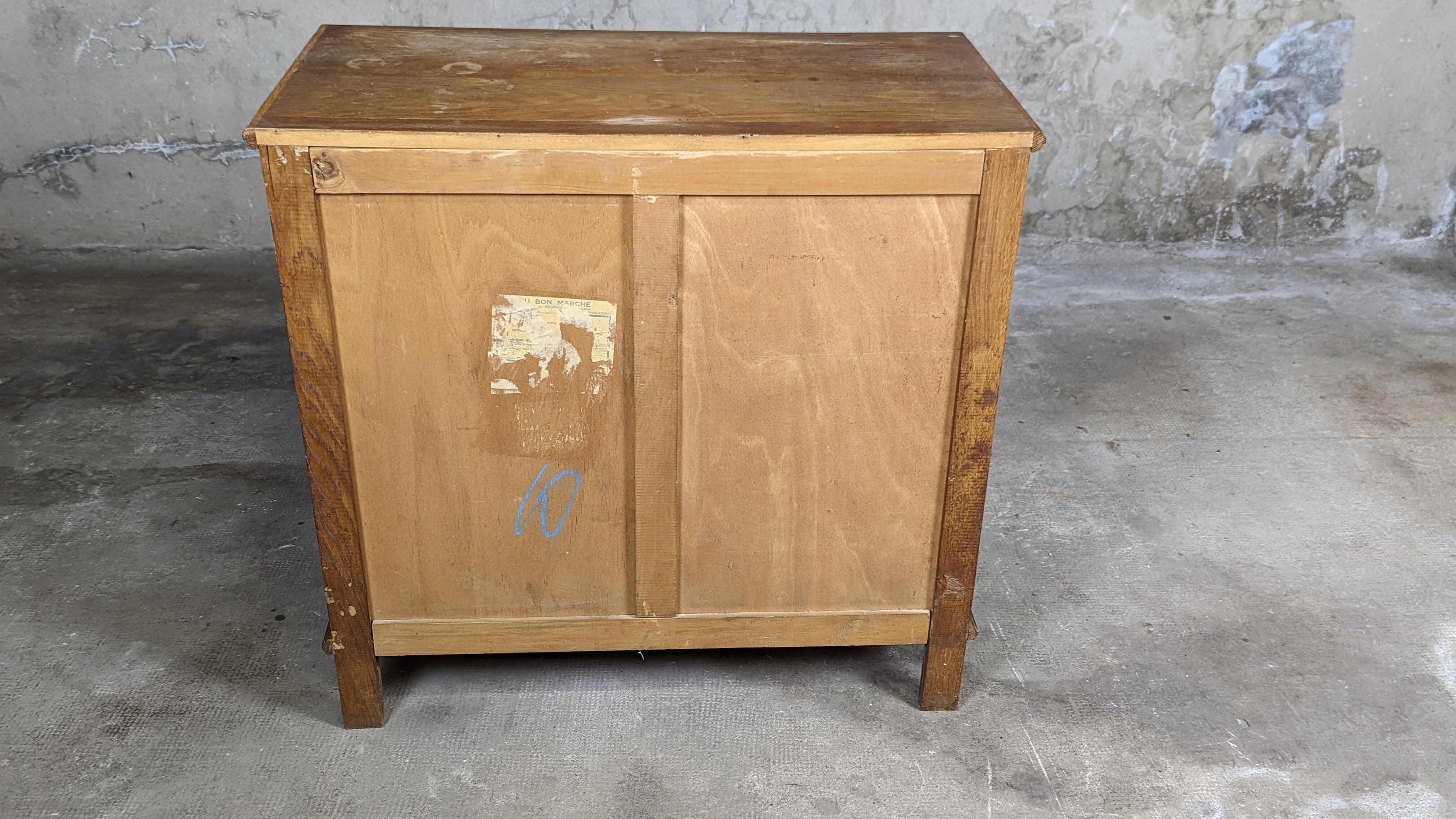 Commode pied compas scandinave