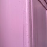 Pink knitted cabinet