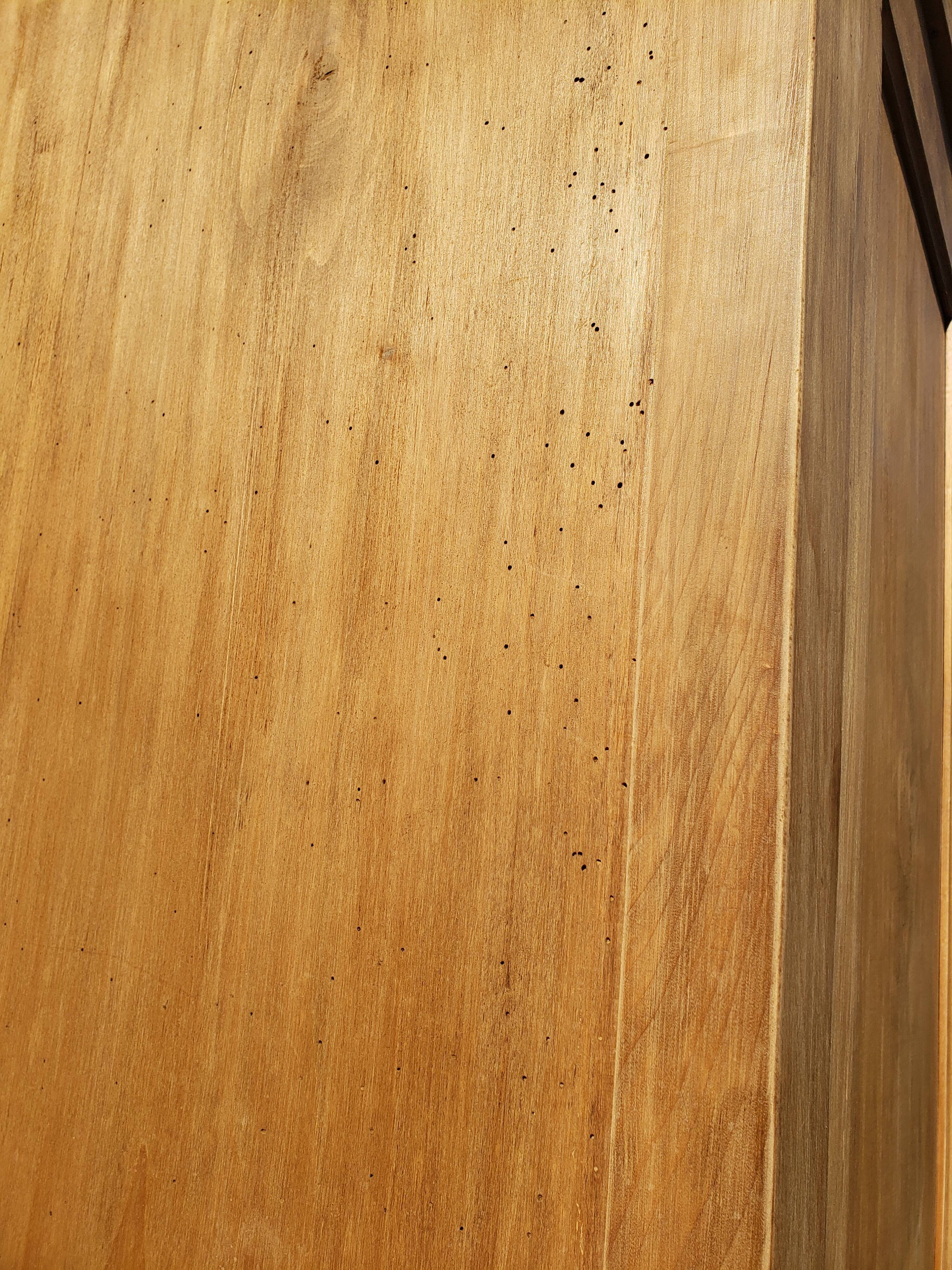 Parisian cabinet art deco raw wood