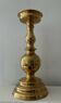 Antique candle holder in solid bronze