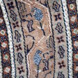 Tapis Vintage Indo-Seraband en Laine (253cm), Années 1970