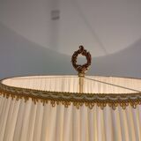 Brass and bronze floor lamp three arms