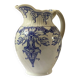 Antique art nouveau pitcher, “Orchid” model, signed BFK – Choisy-le-Roi,