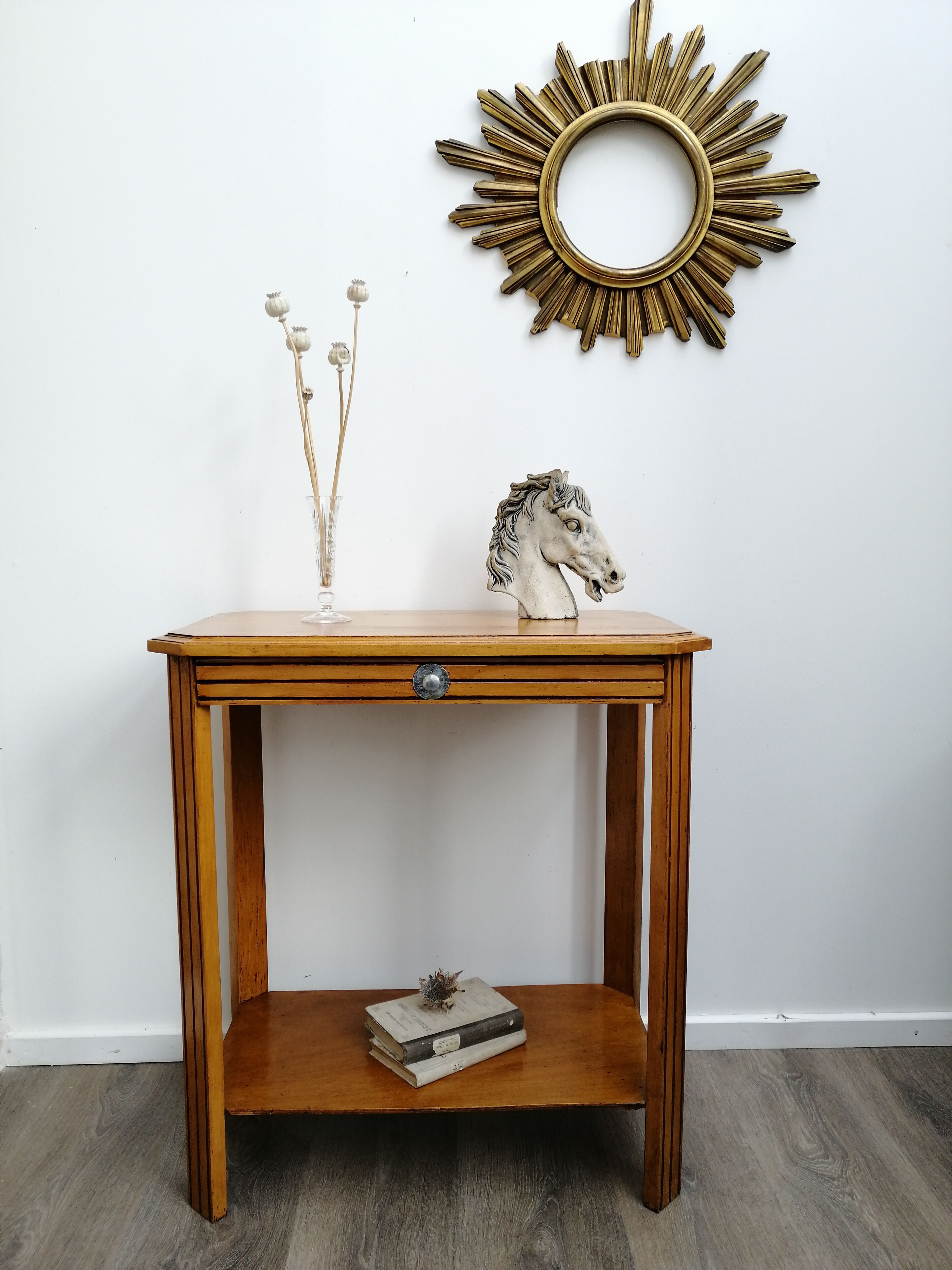 Art Deco-style side table