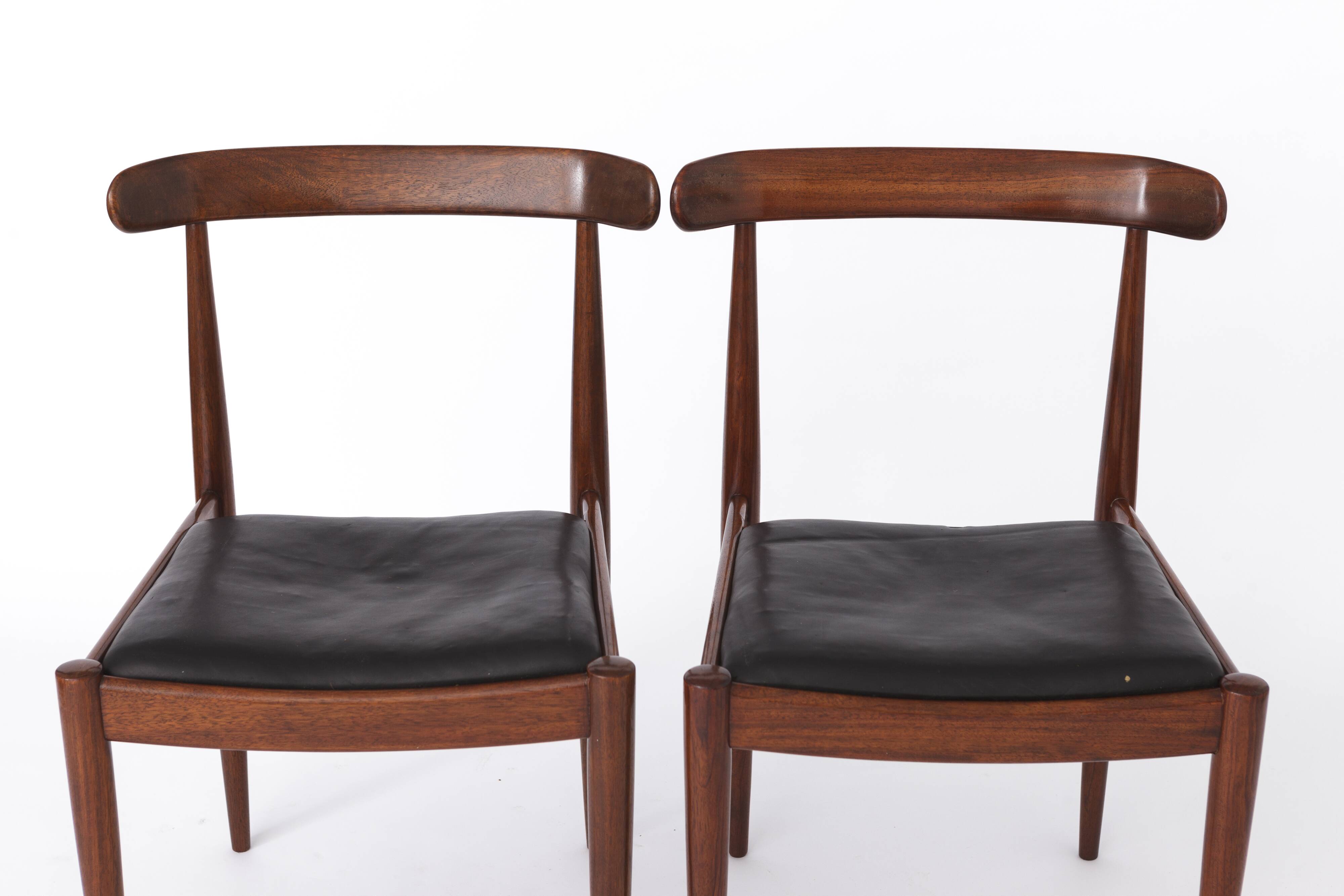 2 of 6 Vintage Chairs 1960s by Alfred Hendrickx for Belform