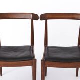 2 of 6 Vintage Chairs 1960s by Alfred Hendrickx for Belform