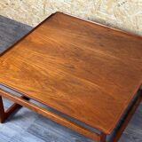 Table basse en teck des années 60-70 Kubus par Jalk Vodder Andersen pour Dyrlund Danemark