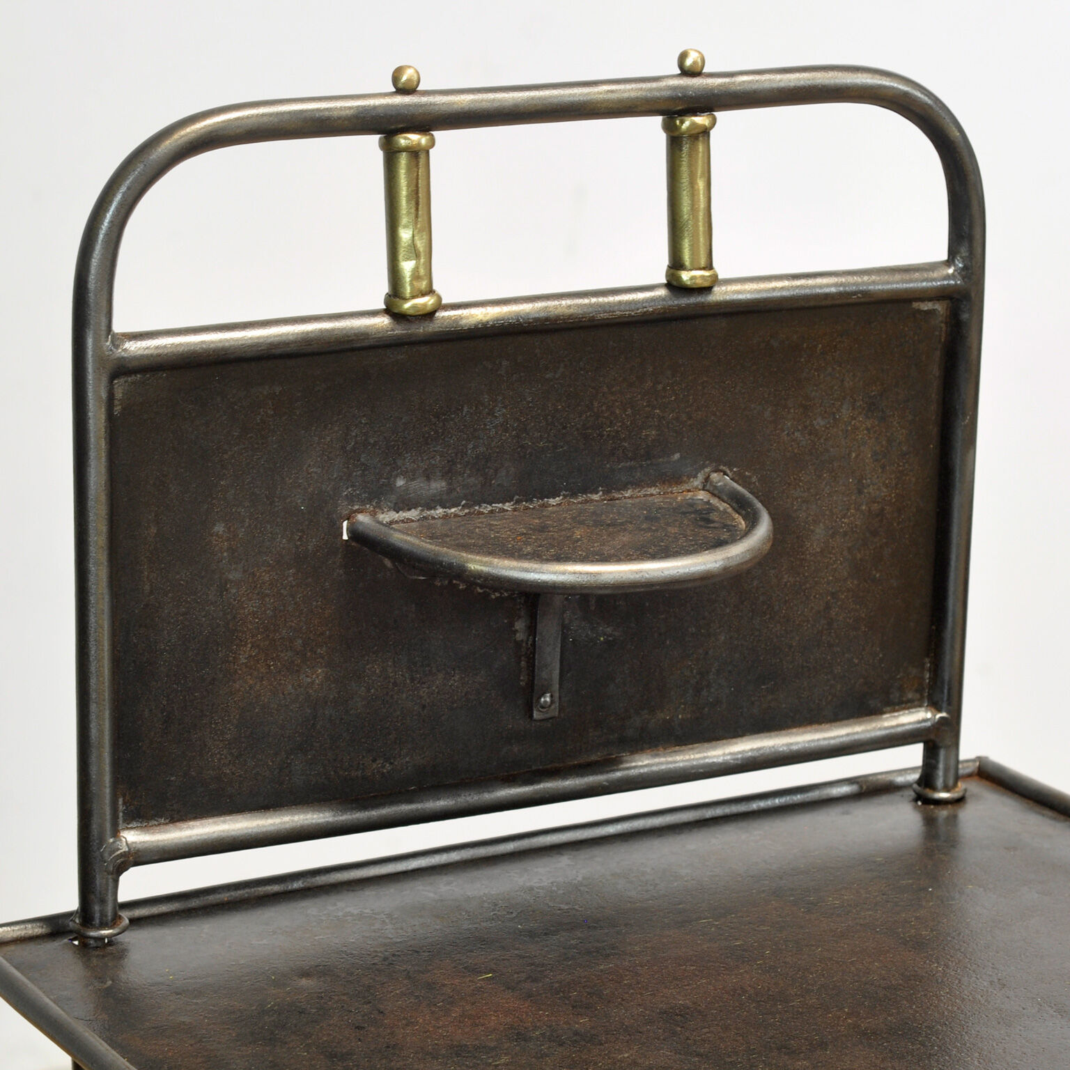 Set of Iron Nightstands, circa 1910