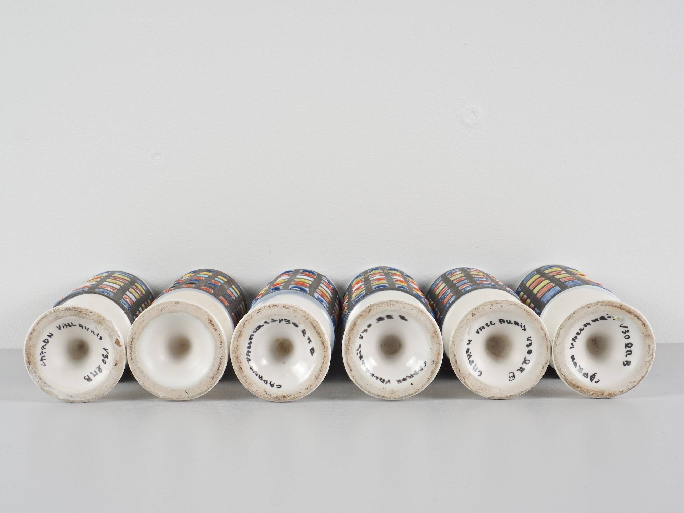 Roger CAPRON - Ceramic orangeade service