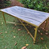 Carrara marble coffee table