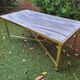 Carrara marble coffee table