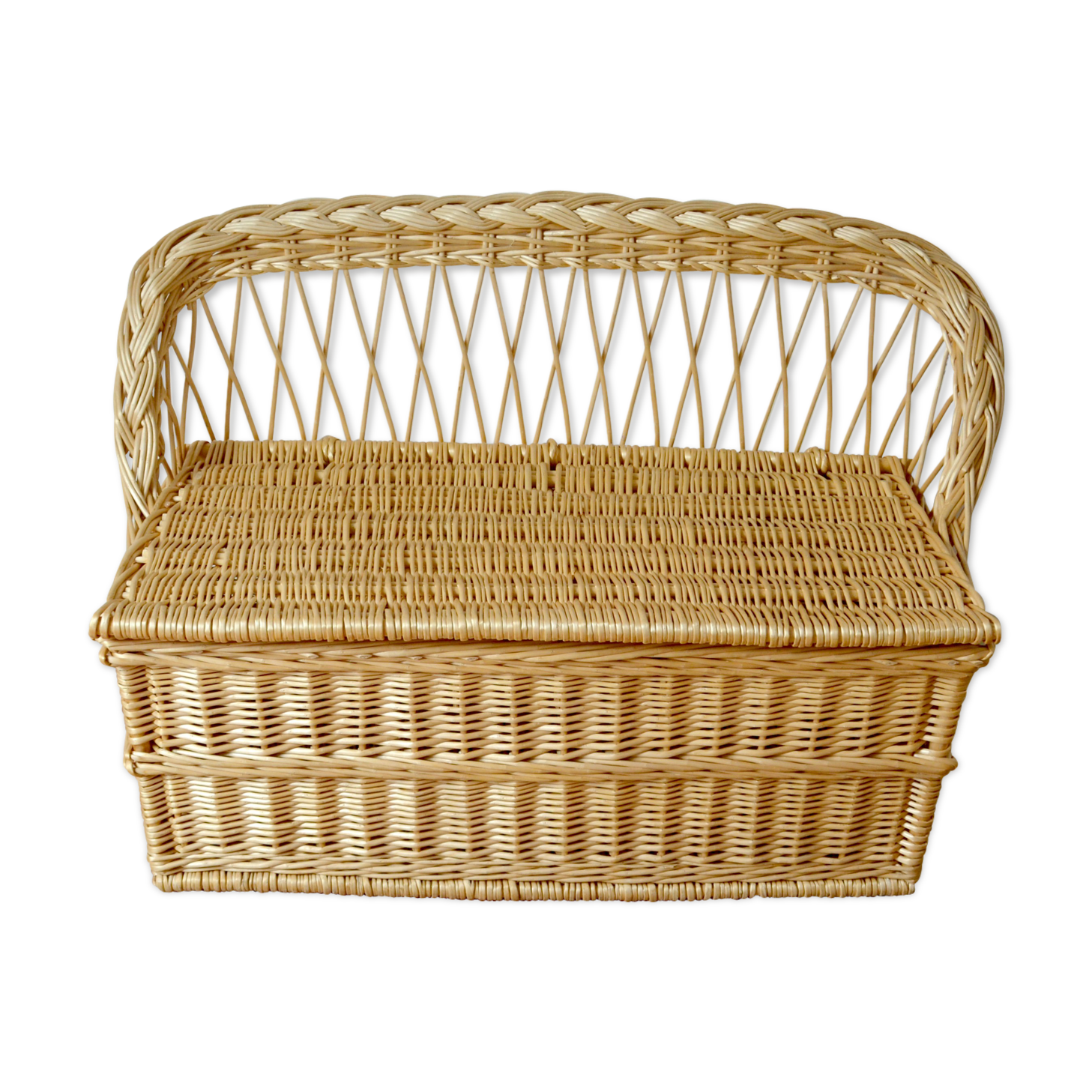 Toybox seat rattan