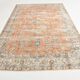 7x10 Turkish Brunt Red Vintage Area Rug, 221x323Cm