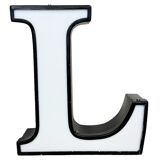 Vintage  Illuminated Letter L , 1970s