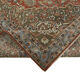 Handwoven oriental vintage 288 cm x 398 cm red wool carpet