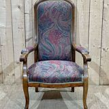 Voltaire armchair from the 1930s in walnut
