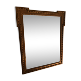 Louis XVI mirror, mercury glass and gilded wood - 80x70cm