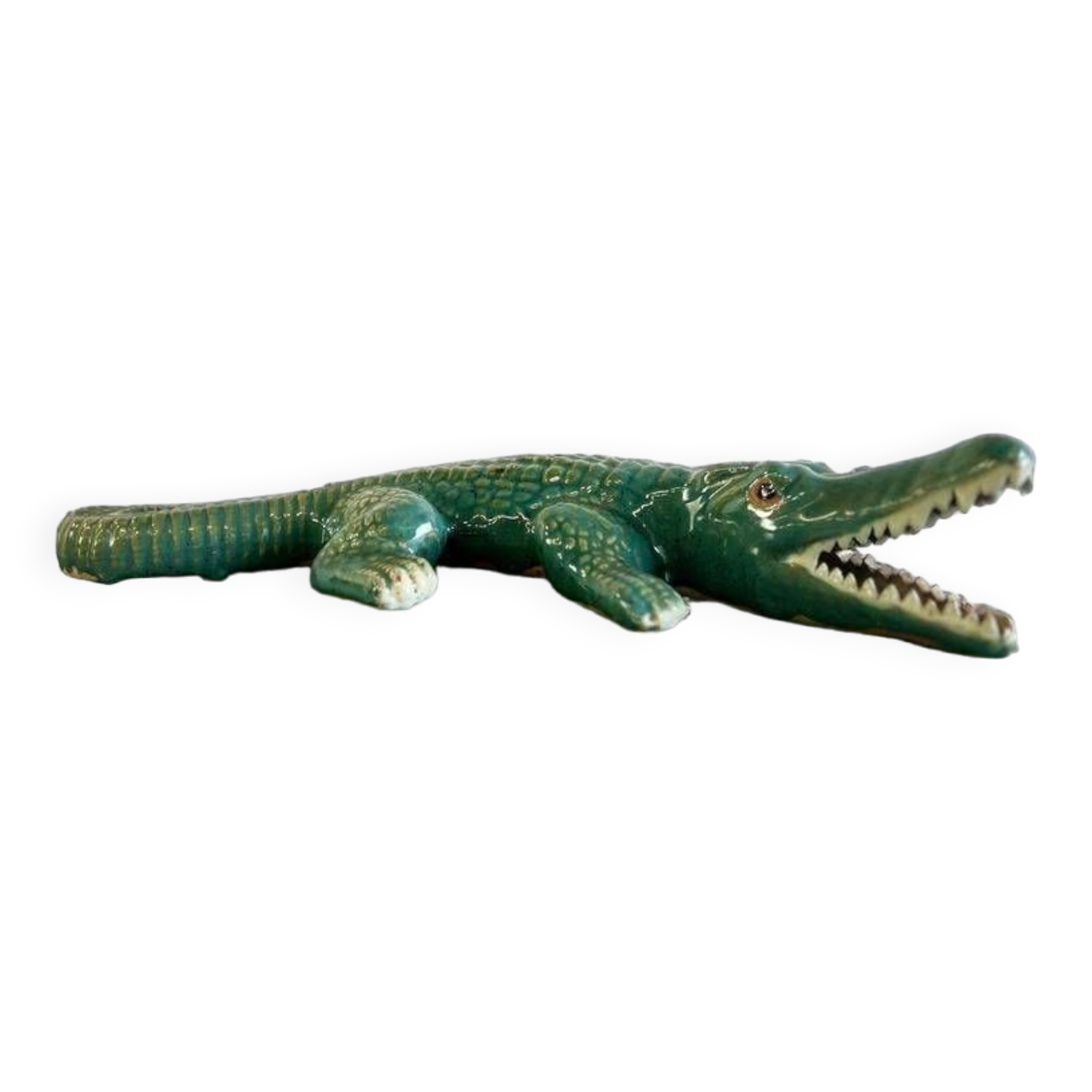 Vintage 'crocodile' figurine / decoration