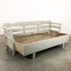 Swedish antique painted wooden sofa 19th century